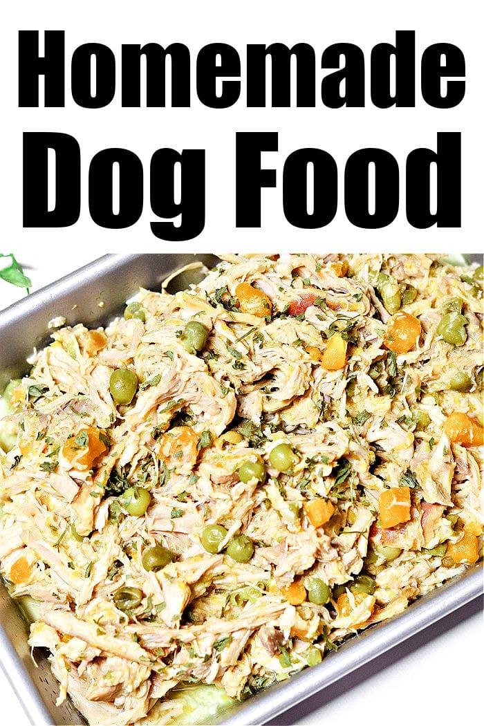 homemade dog food recipe