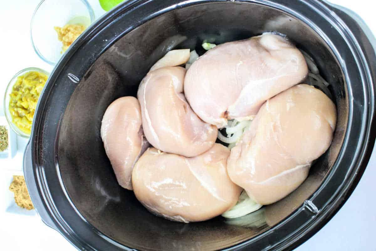 green chiles with chicken