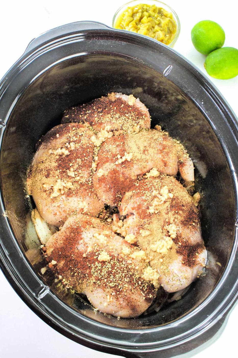 how to cook boneless skinless chicken breasts in slow cooker