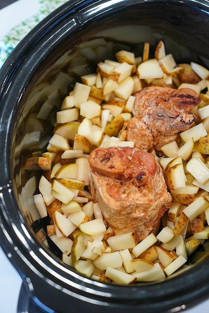slow cooker ham potato soup