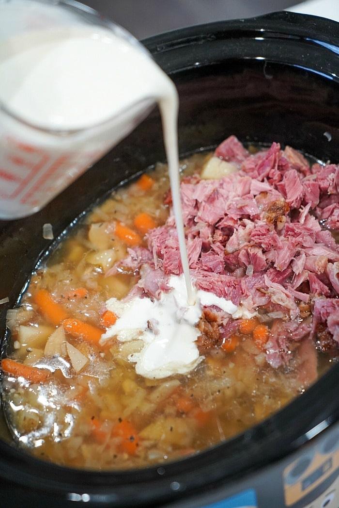 ham and potato soup