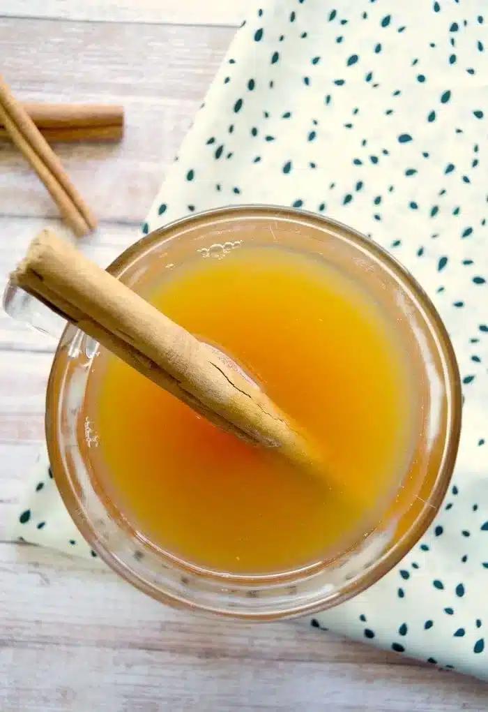 Crockpot Hot Apple Cider with Brown Sugar