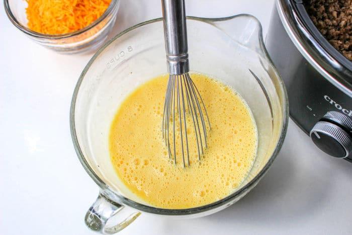 scrambled eggs in crockpot