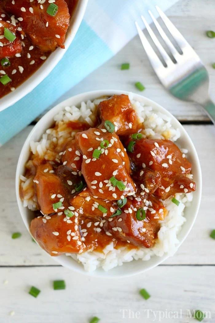 sesame chicken recipe