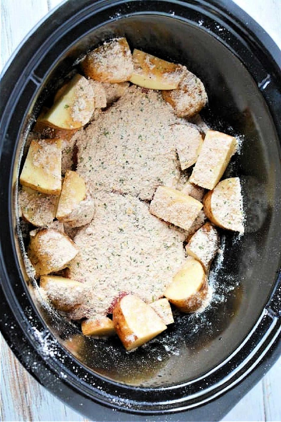 Crockpot Steak and Potatoes Recipe