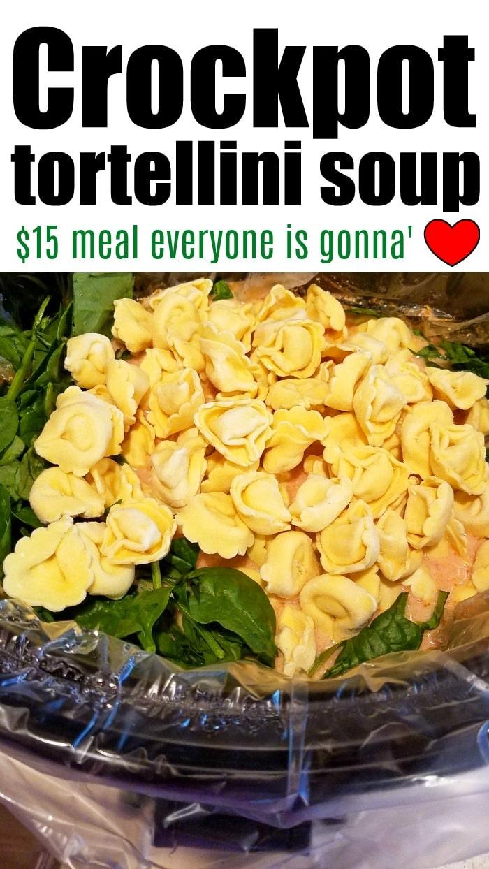 Crockpot Tortellini Soup