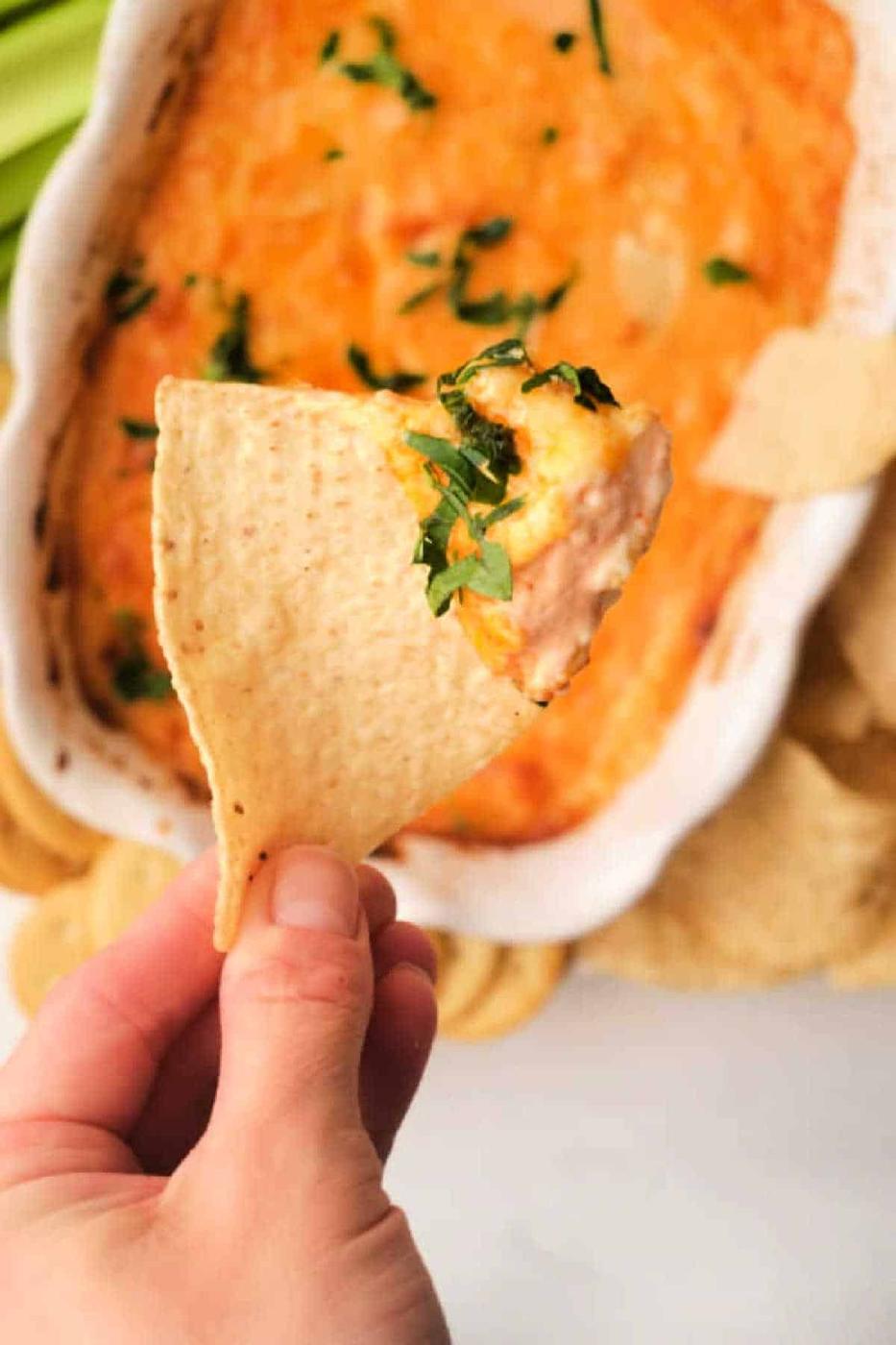 Dairy Free Buffalo Chicken Dip