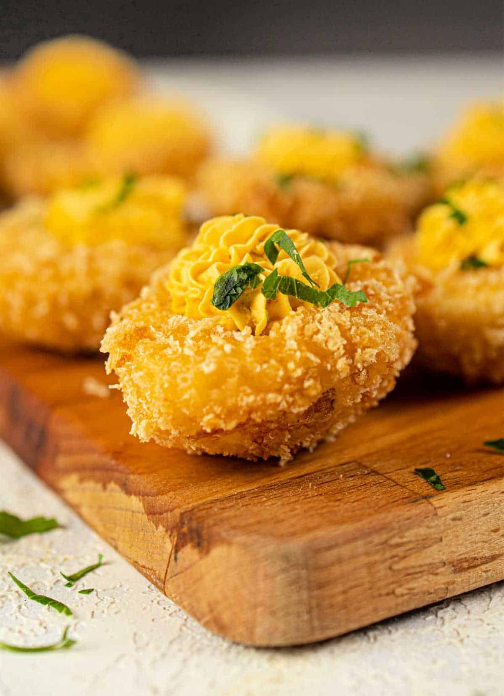 How to Make Fried Deviled Eggs