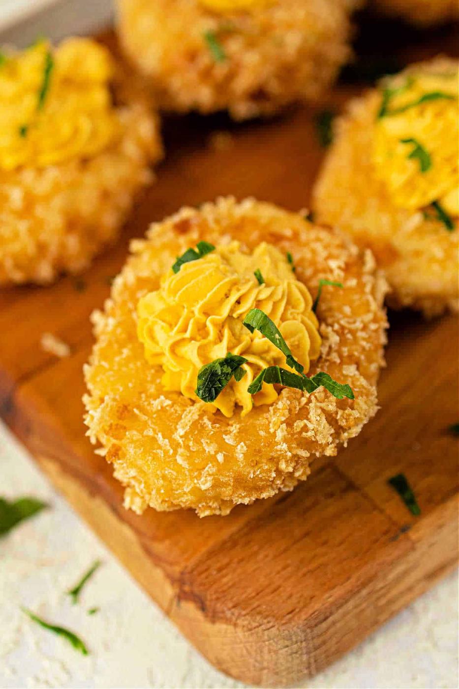 Deep Fried Deviled Eggs