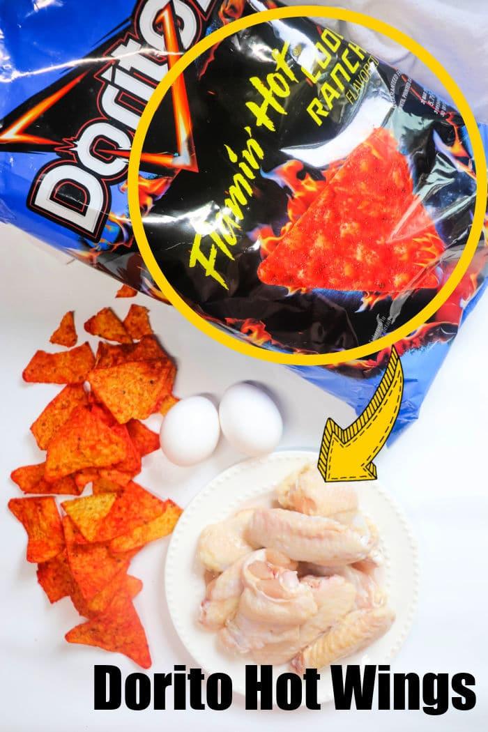 Ranch Dipped Hot Wings Doritos