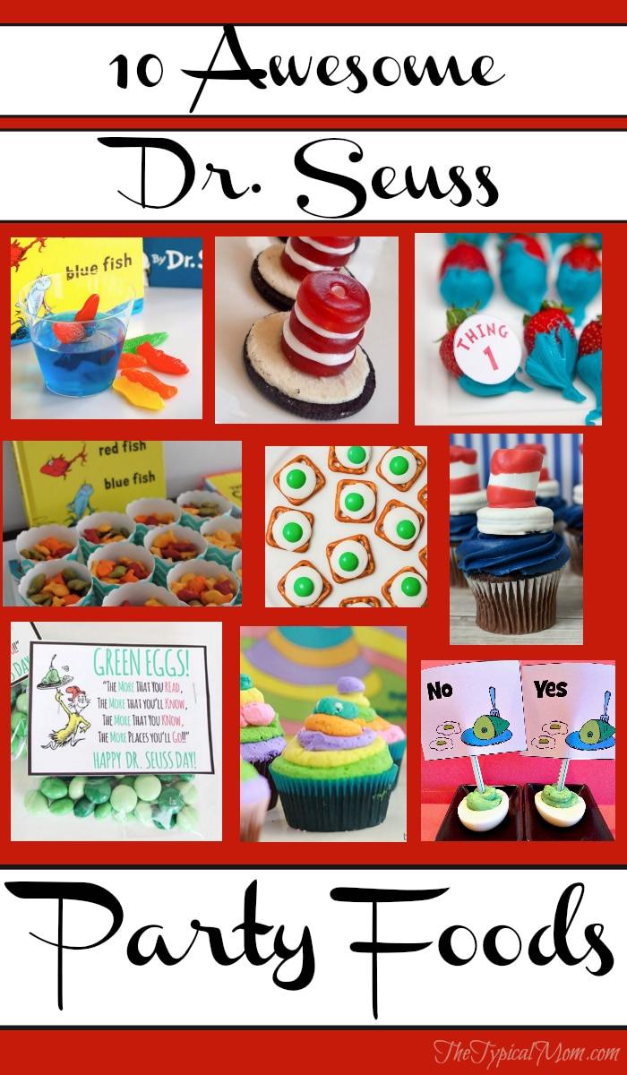 Dr Seuss Party Food