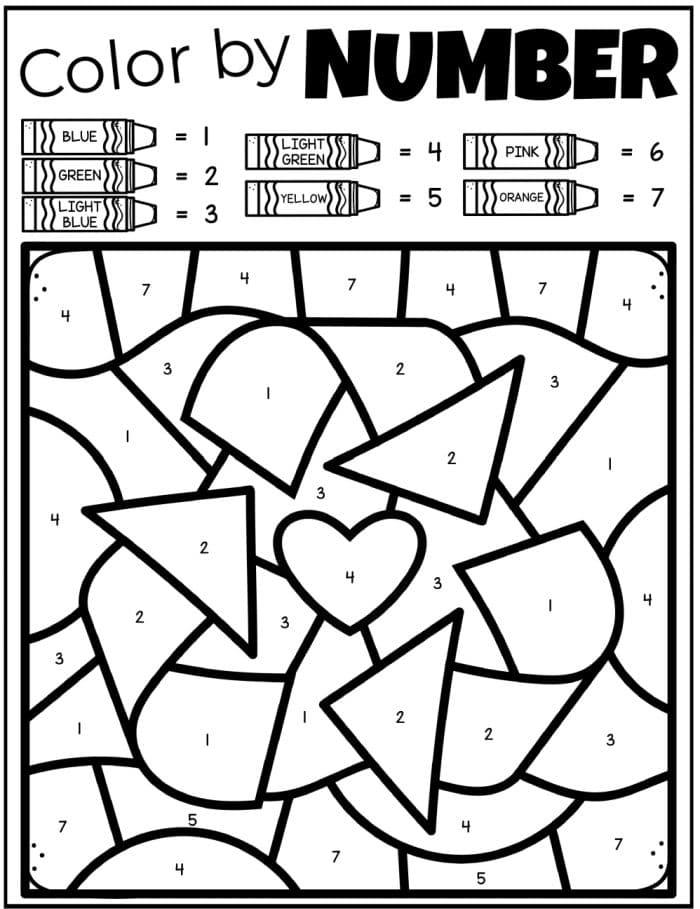 recycle coloring page