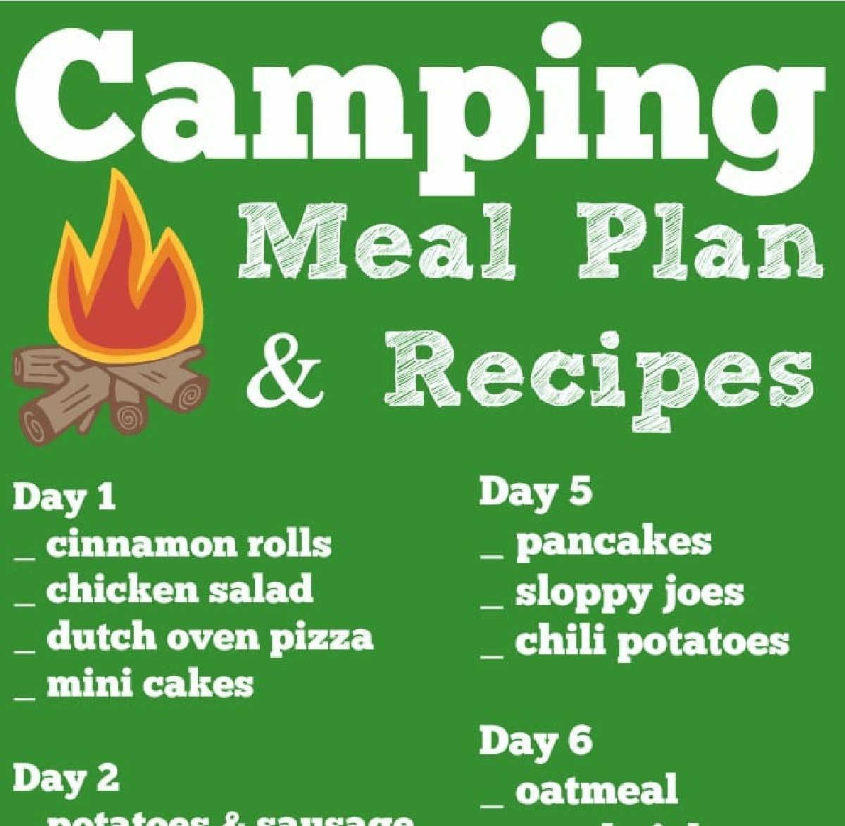 Easy Camping Recipe Ideas