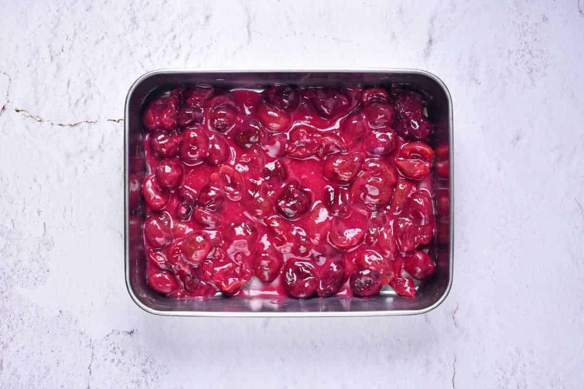 cobbler with canned cherries