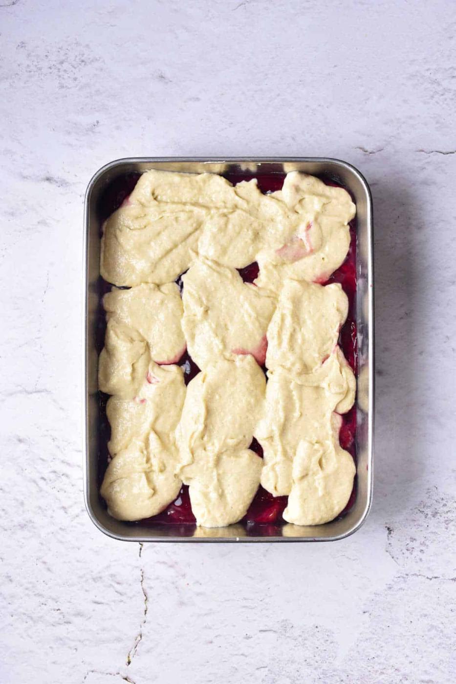 canned cherry cobbler