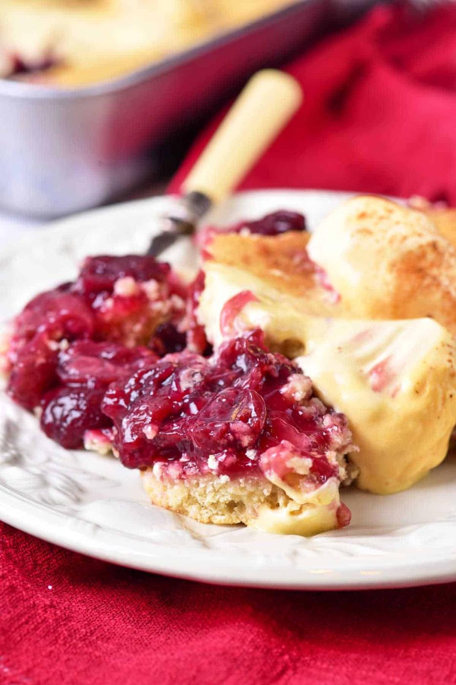 Bisquick Cherry Cobbler