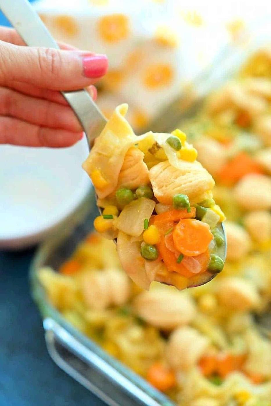 Chicken Pot Pie Casserole