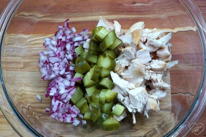 Easy chicken salad sandwich recipe