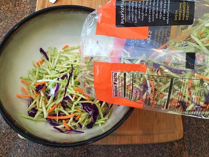homemade cole slaw