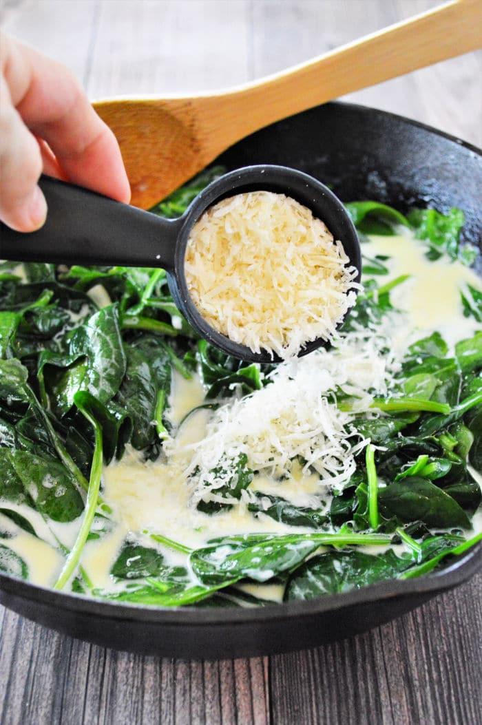 Easy Creamed Spinach recipe