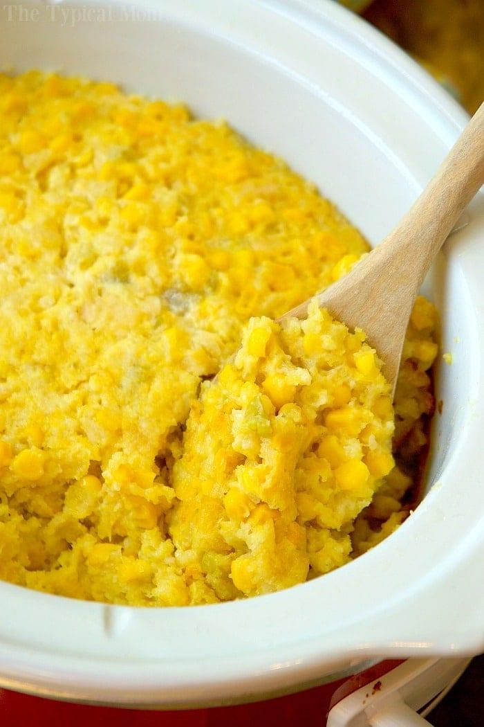 Crockpot Corn Casserole Recipe
