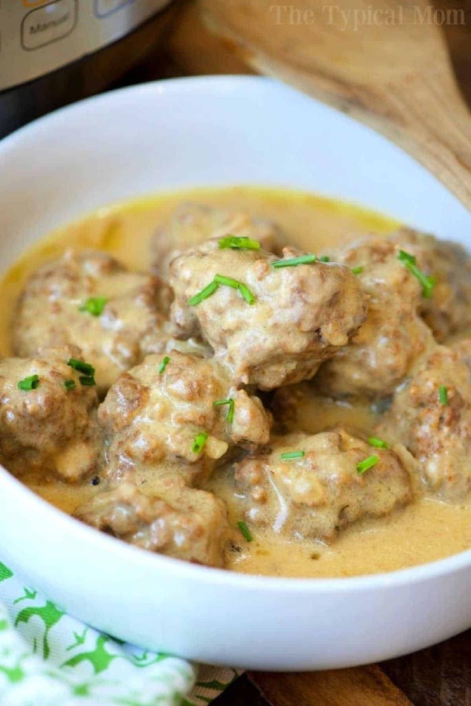Instant Pot Swedish Meatballs