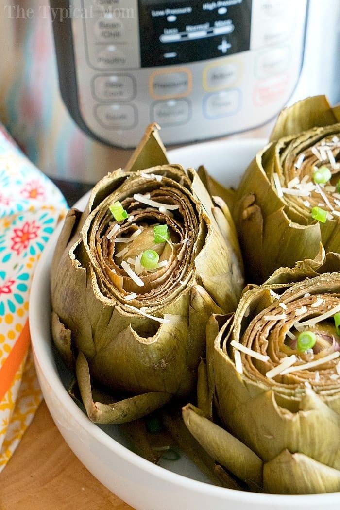 How to Steam Instant Pot Artichokes