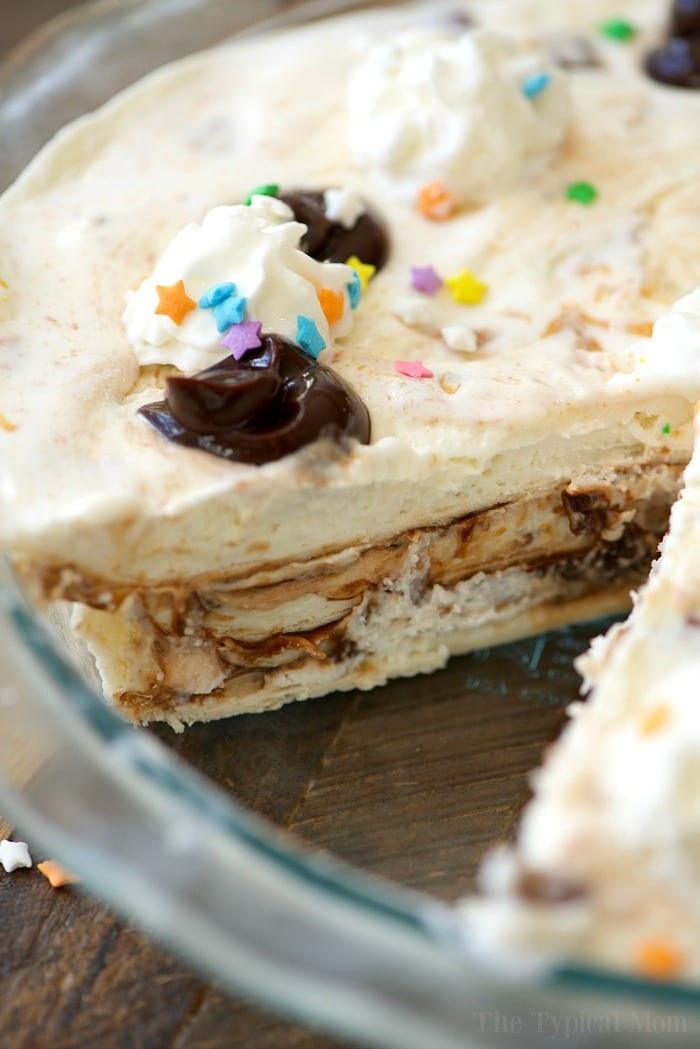 easy ice cream sundae pie 2