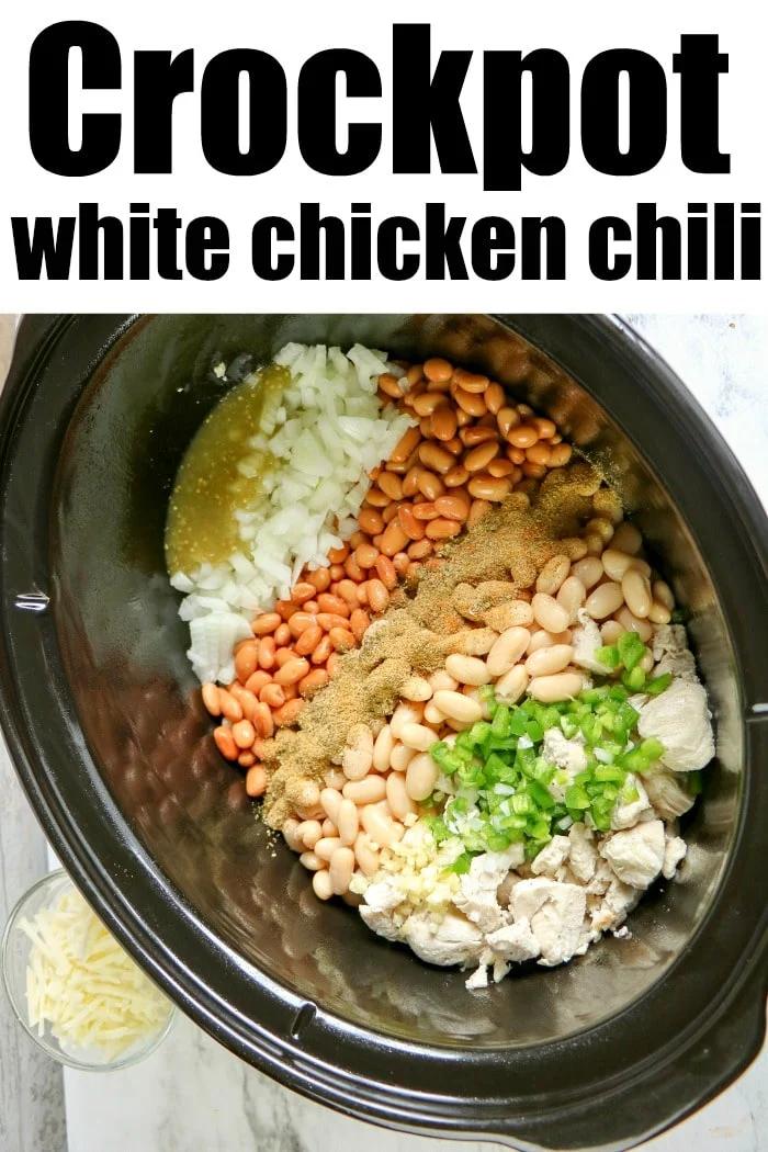 white chicken chili crockpot recipe