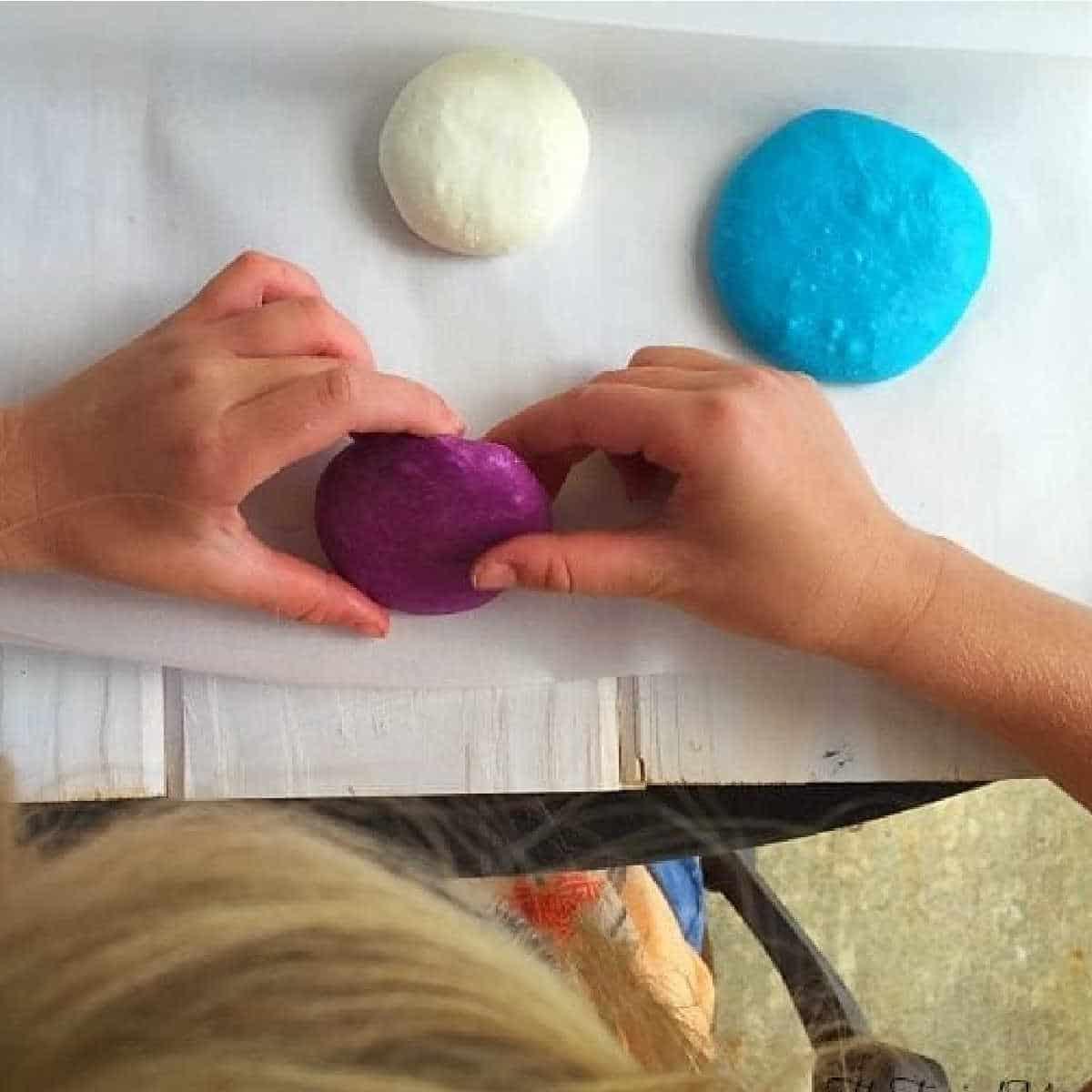 Marshmallow Edible Playdough Recipe
