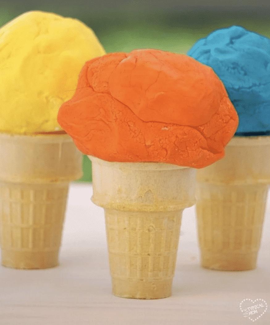 2 Ingredient Edible Playdough No Cook
