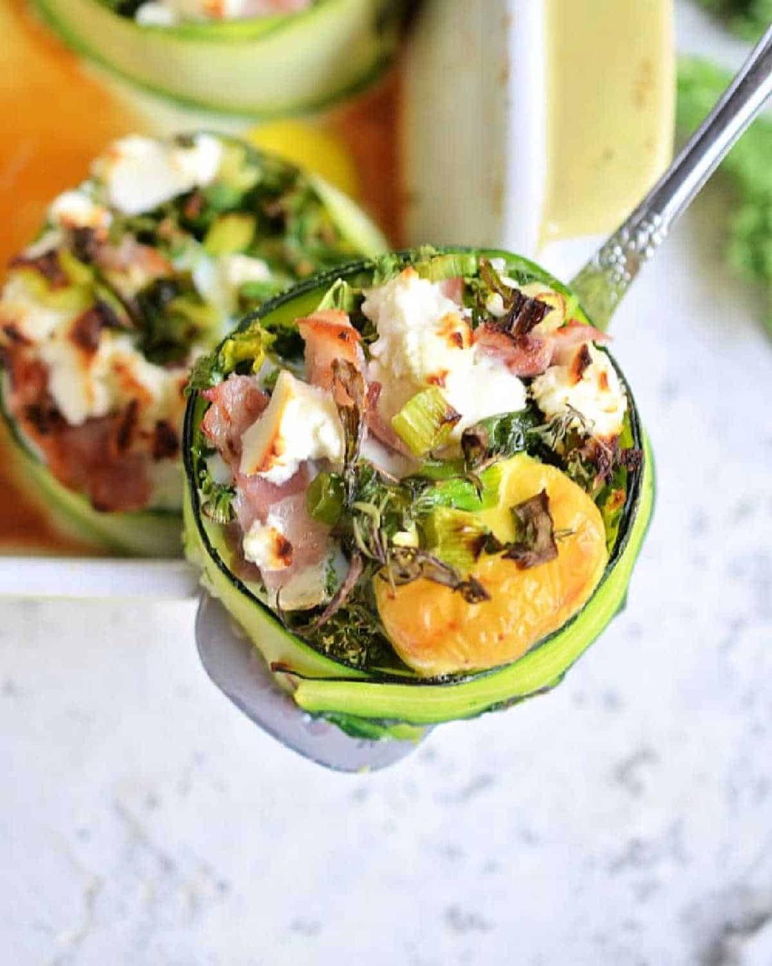Zucchini Egg Nests