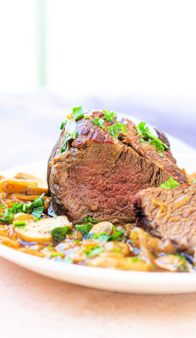 Eye of Round Roast in Oven