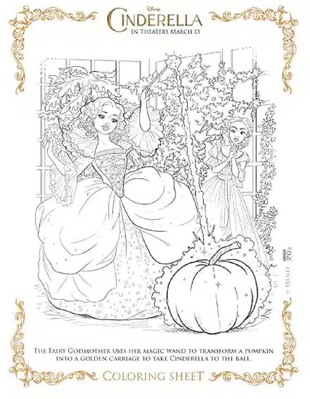 10 New Cinderella Free Printables