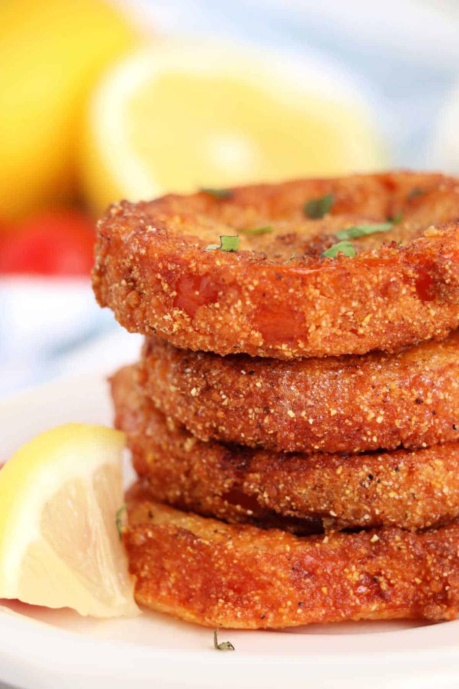 Fried Red Tomatoes