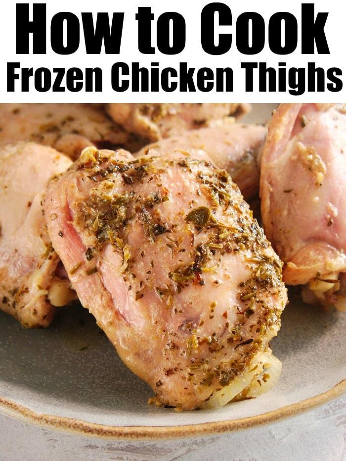 how to cook frozen chicken