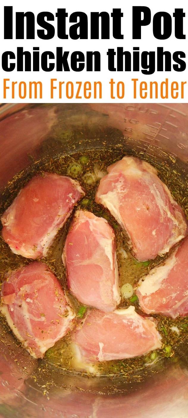 frozen chicken in instant pot