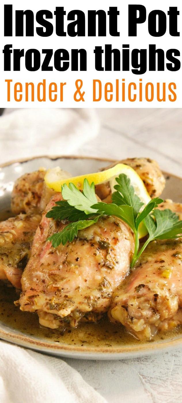 Frozen Chicken Thighs Instant Pot