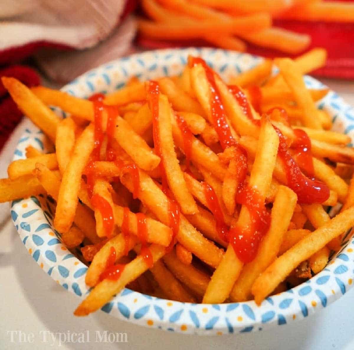 Frozen French Fries in Air Fryer