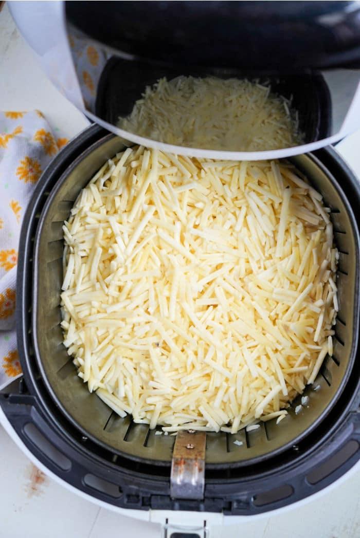 hash browns in air fryer