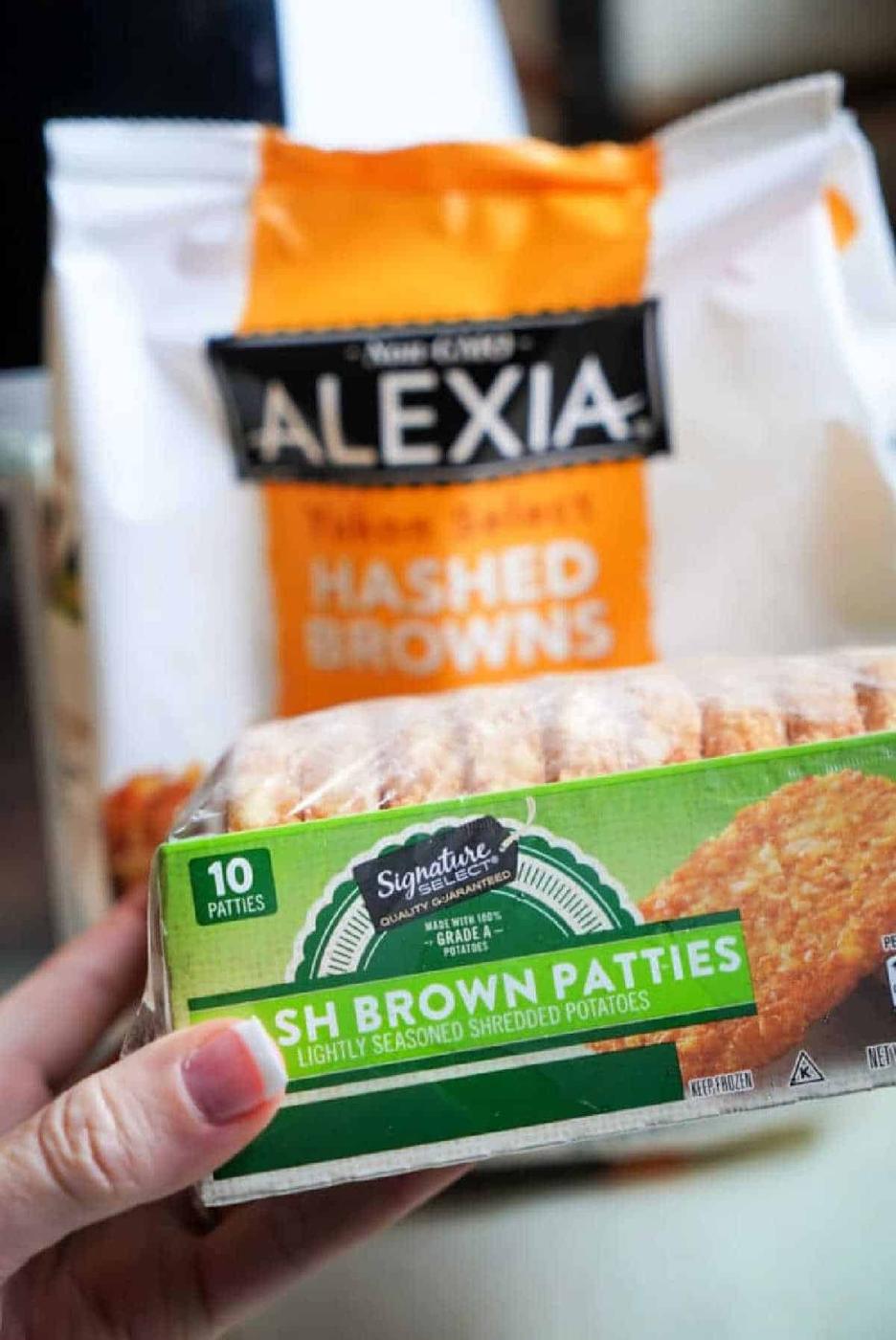 Frozen Hash browns in Air Fryer