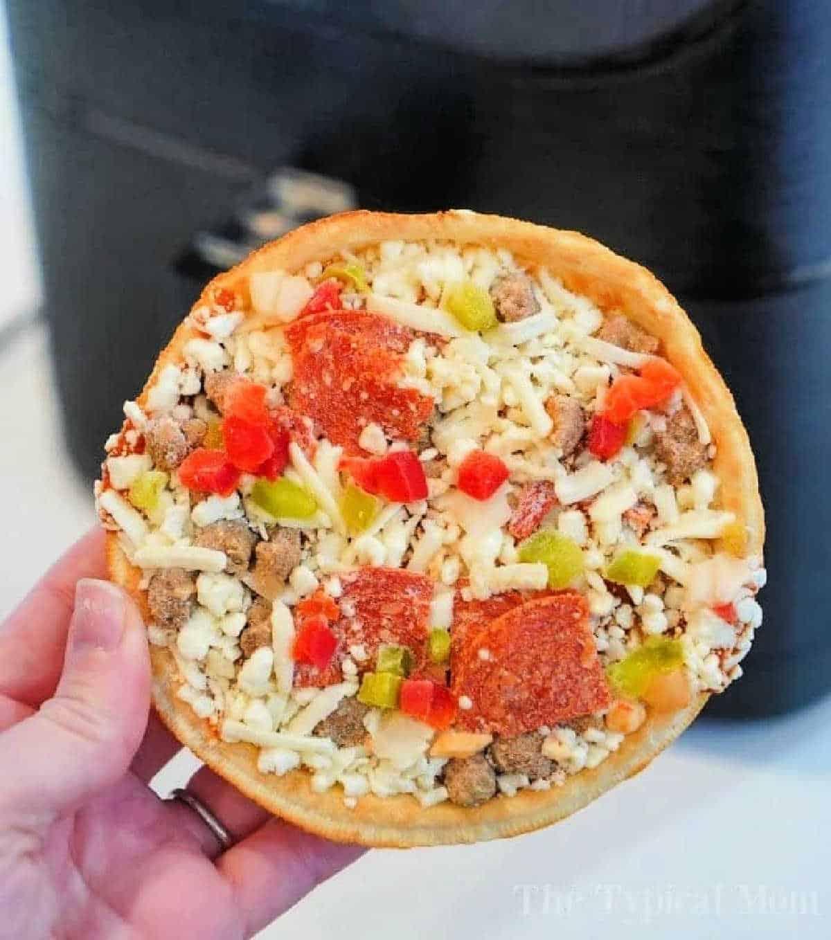 Frozen Pizza in Air Fryer