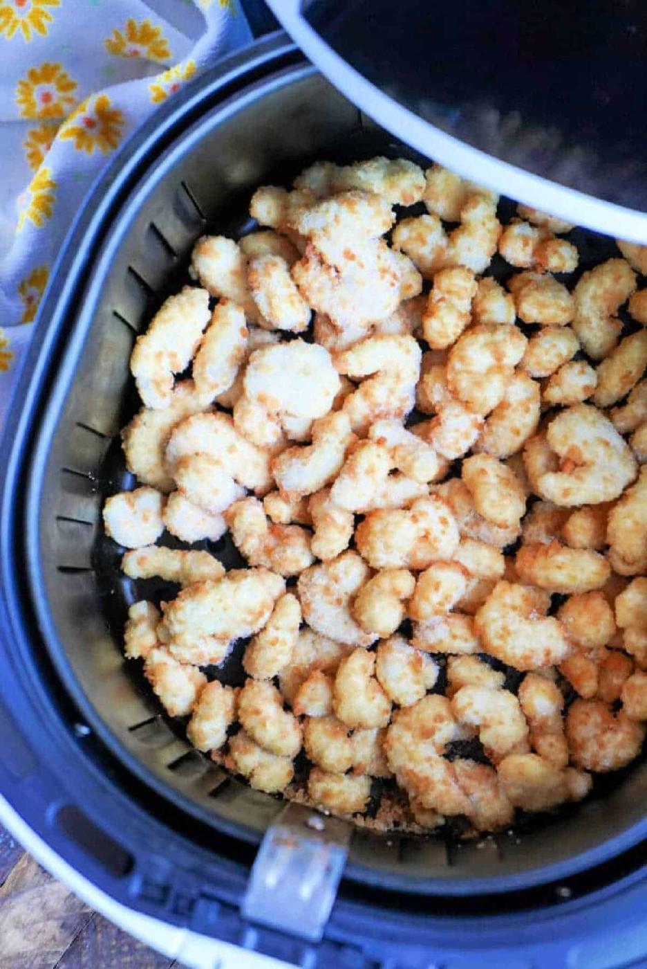 Air Fryer Frozen Popcorn Shrimp