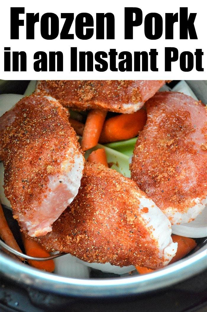 frozen pork in instant pot