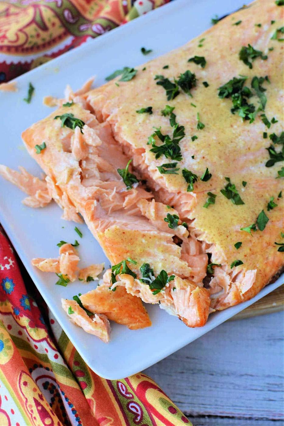 Frozen Salmon in Air Fryer