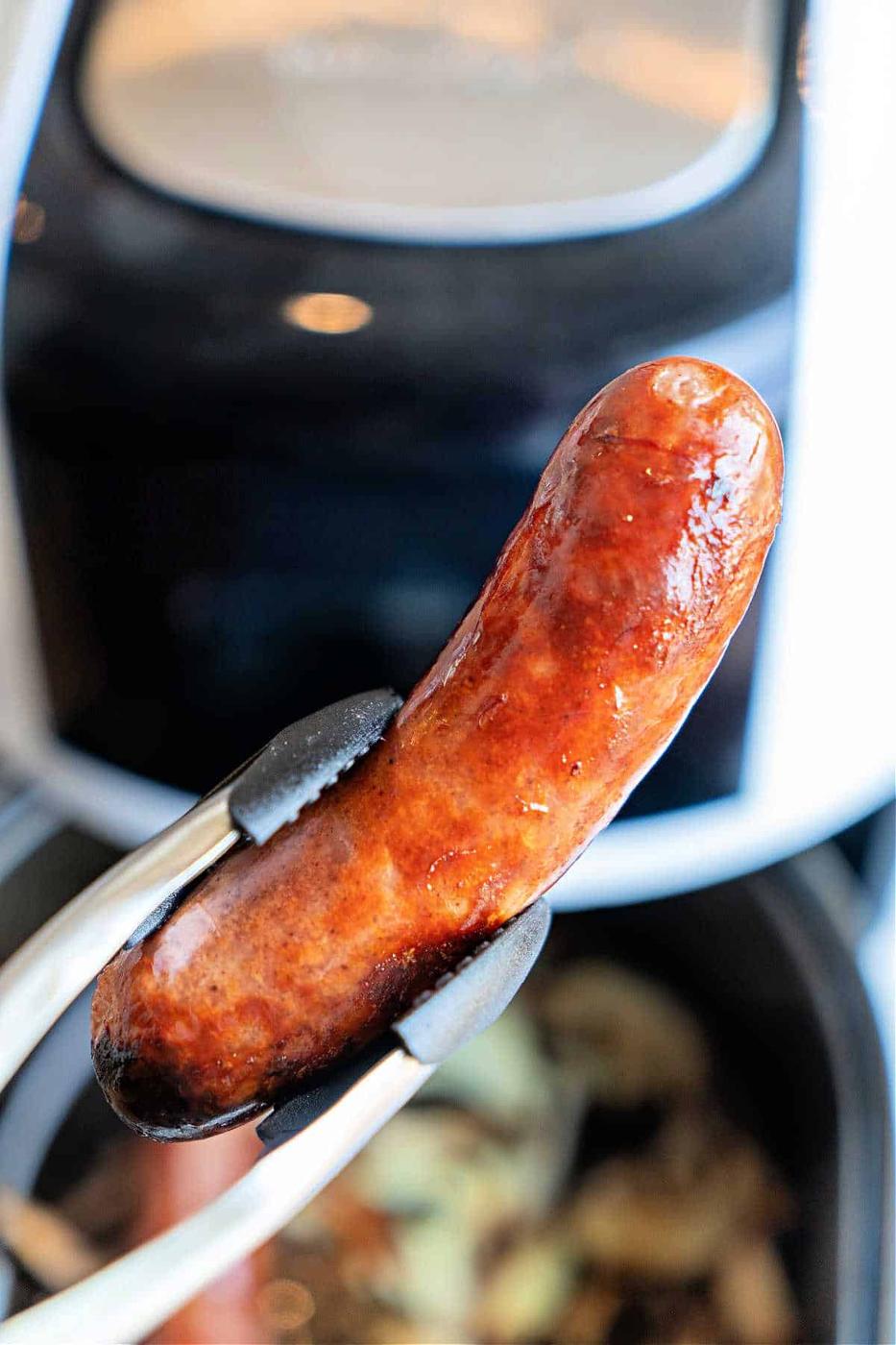 Frozen Sausage in Air Fryer