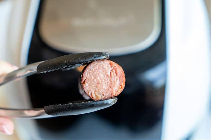 ninja foodi frozen sausage