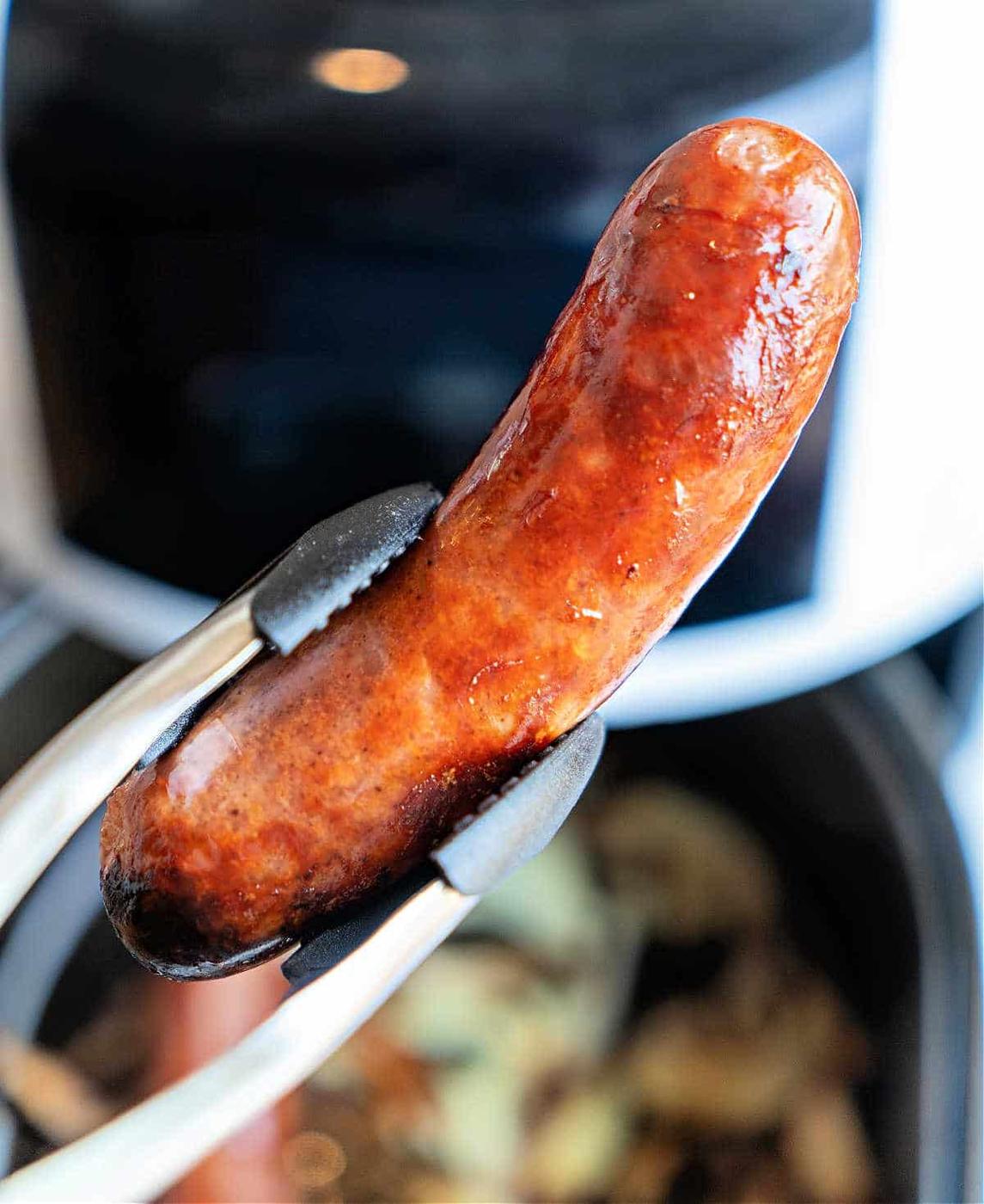 Frozen Sausage in Air Fryer
