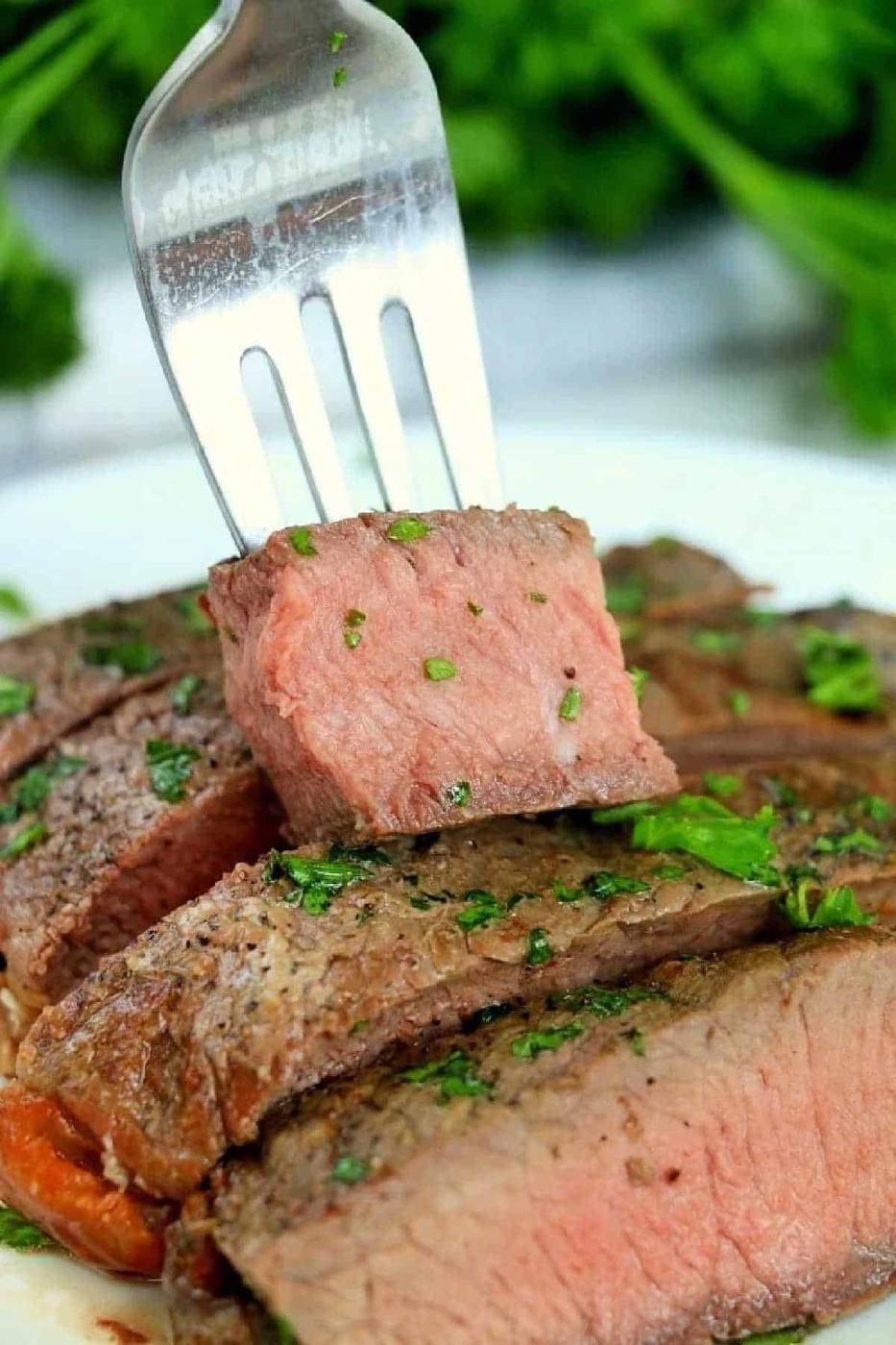 Frozen Steak in Air Fryer