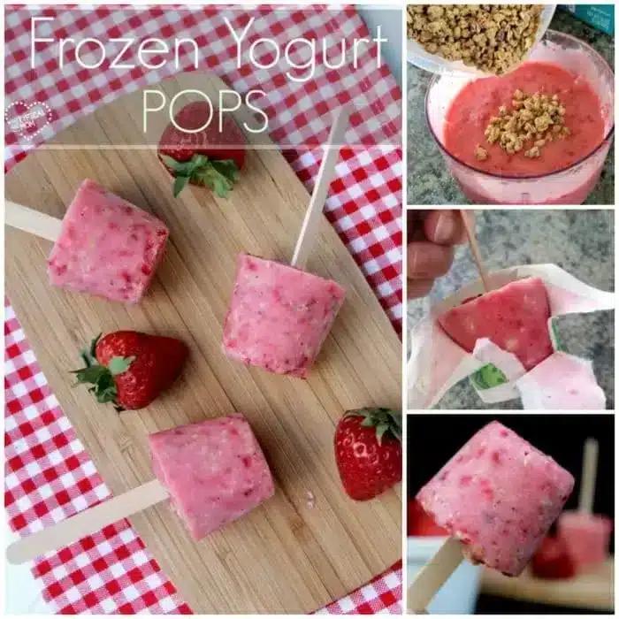 Fruit Popsicle Recipe with Yogurt